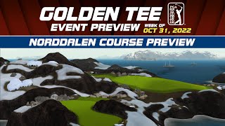 Golden Tee PGA TOUR 2022 Event Preview - "Norddalen Course Preview" screenshot 5