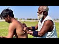 ASMR AMAZING BACK &amp; HEAD MASSAGE FOR DEEP RELAXATION || STRESS RELIEF DEEP TISSUE MASSAGE || TAPPING