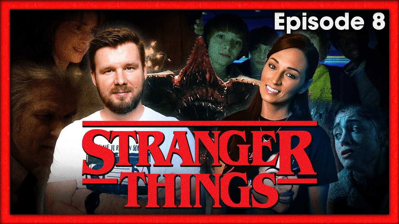 My wife watches Stranger Things for the FIRST time || Season 1 Finale
