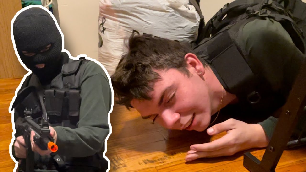 I shot him in the nuts!