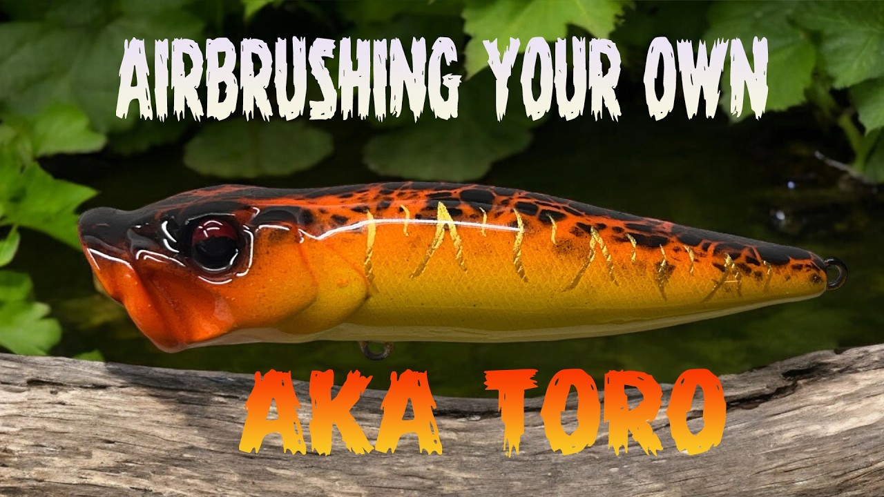 Airbrush Your Own AKA Toro KO - Lure Painting Basics for Beginners