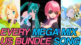 ALL 141 Songs in Project Diva Mega Mix Bundle [OFFICIAL LIST]