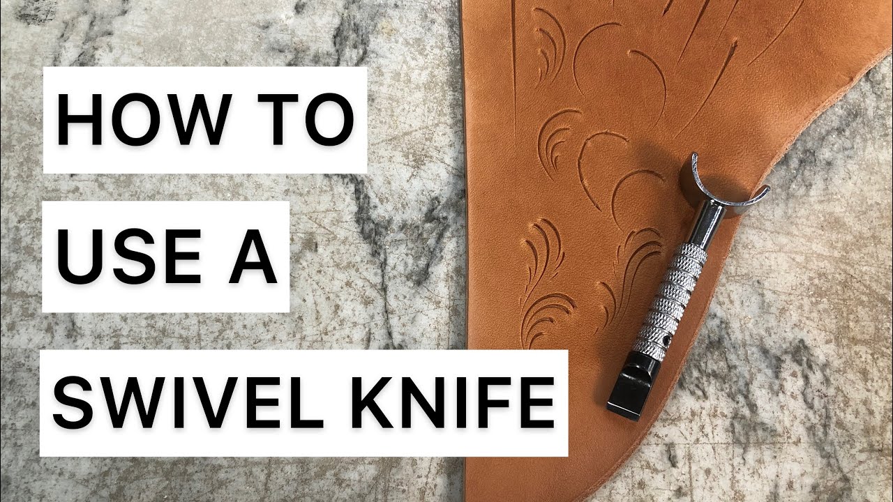 How to use a swivel knife 