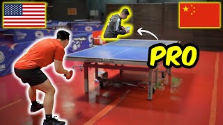 Fine Tuning FOREHAND LOOP with Chinese Coach (Proper Footwork, Spacing, Set-Up)