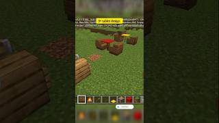 Minecraft 3+ table design | #minecraft #gaming #shorts