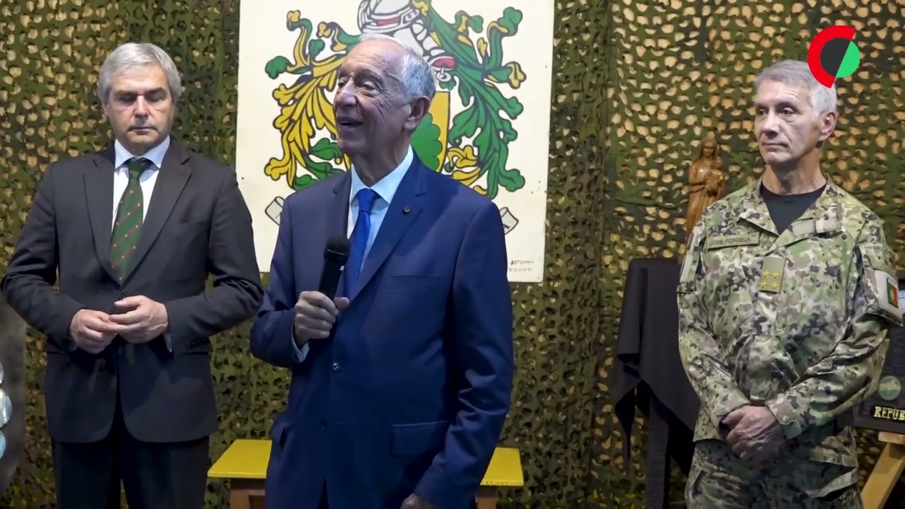 Marcelo agradece aos militares portugueses e afirma que são 