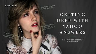 ASMR - Repeating DEEP questions from Yahoo Answers, Soft-Spoken screenshot 2