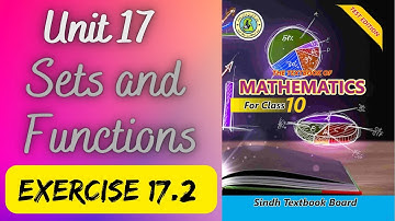 Exercise 17.2 Solution || class 10 new mathematics book Sindh text book board || Karachi board