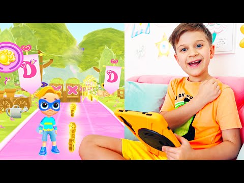 Roma and Diana Adventures in new games for kids - ★ Kids Roma Show