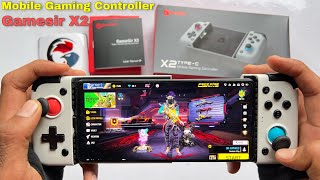 Gamesir x2 mobile gaming controller unboxing and gaming