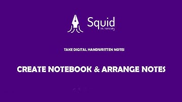 Notebook squid android app - Demo