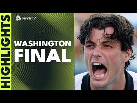 Taylor Fritz vs Rafael Jodar For The Washington Title 🏆 | 2026 Final Highlights