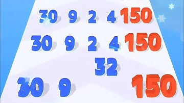 Number Merge Run Master 3D New update Gameplay Level 27