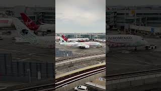 ✈️ AEROMEXICO XA-ADL BOEING &amp;*&amp; DREAMLINER PUSHBACK at JFK AIRPORT #AeroMexico #Boeing787 #JFK #4K