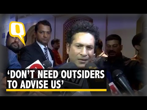 Sachin Tendulkar Hits out at Afridi's Kashmir Tweet