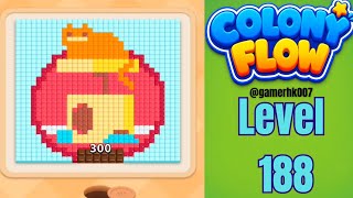 Colony Flow Level 188 Walkthrough Solution 