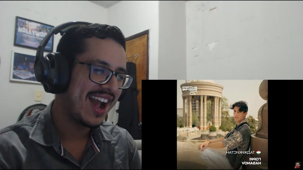 🇧🇷🇹🇯 Farrukh Hasanov - Гори! (Burn!) (REACTION) /// Tajikistan Intervision 2025 #intervision