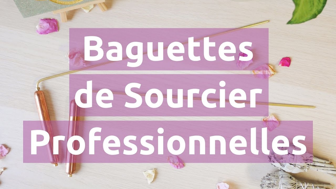 Baguettes de sourcier Premium | Poignées épaisses en Cuivre