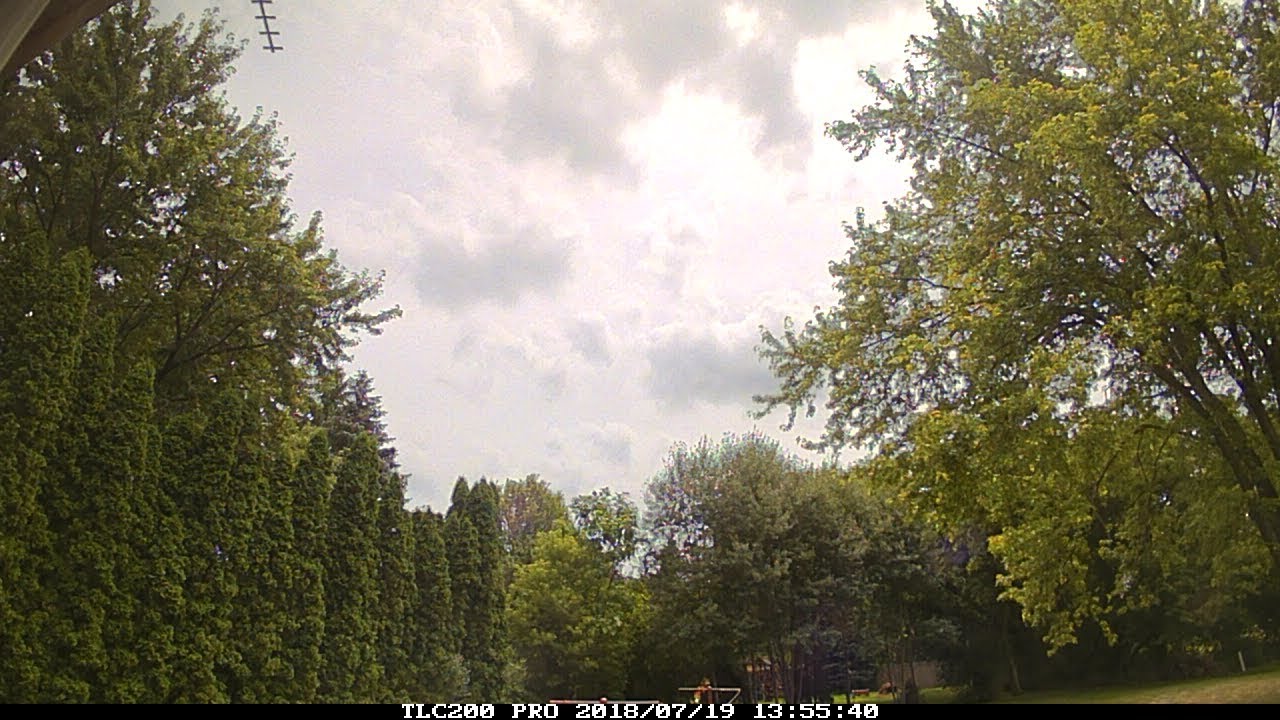 July 19th, 2018 Time-Lapse - An Approaching Low Pressure System