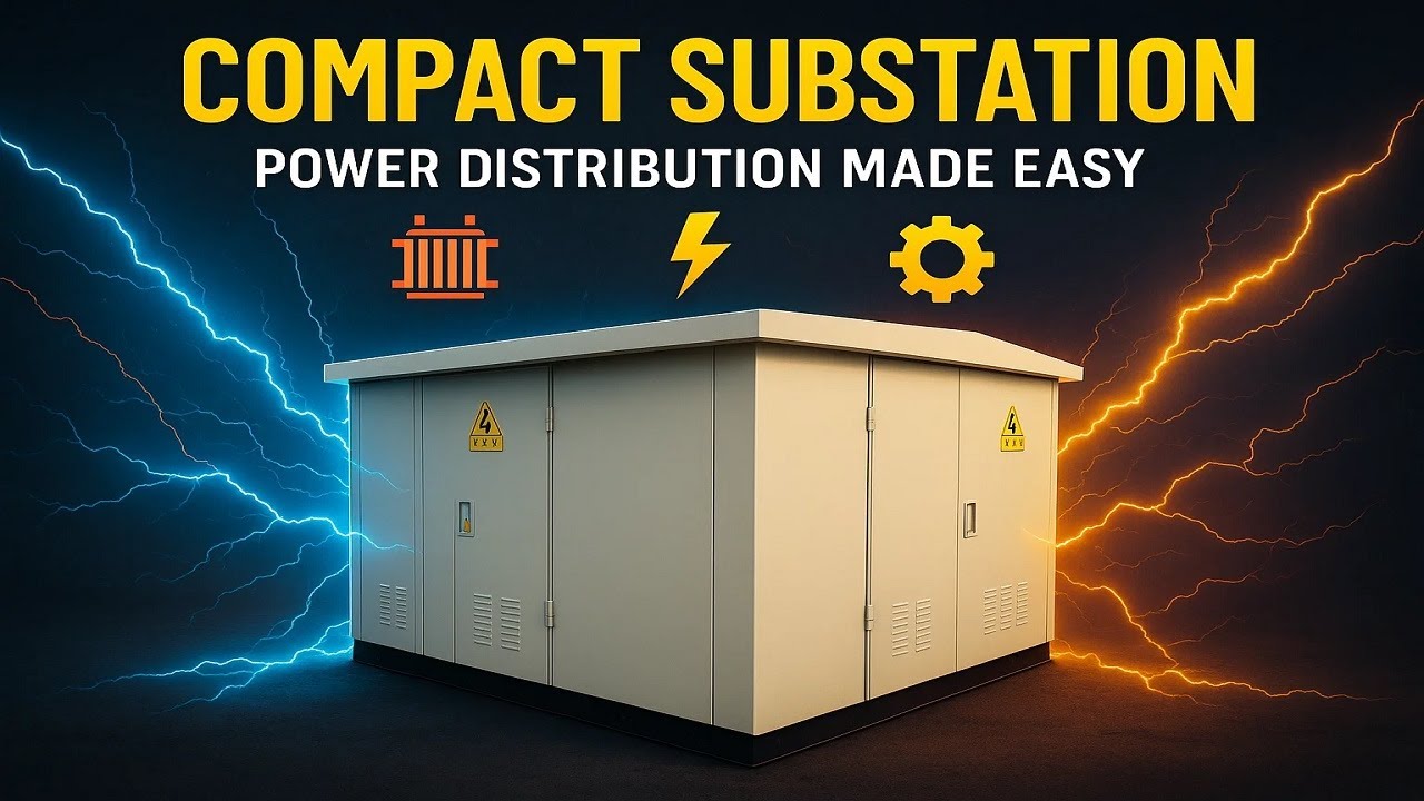 What is a Compact Substation? | Features, Components & Benefits 🛠️ | Power Distribution Made Easy