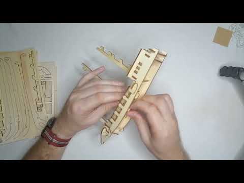 Сборная модель "Парусник", арт. P049А