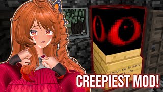 I FORCED My Friend To Play The CREEPIEST Minecraft Mod