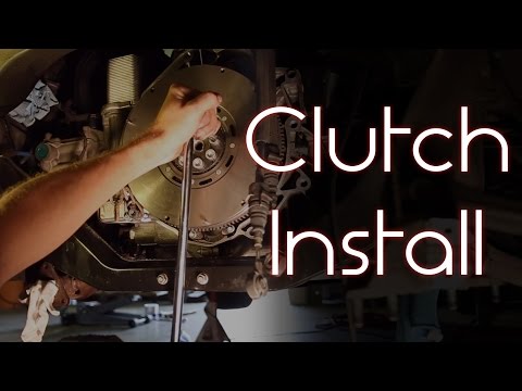 Porsche IMS Fix 11: How to install the Clutch and Flywheel