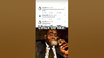 Linux rocked and windows shocked ☠️🔥