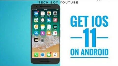 How To Get iOS 11 on Android || iOS 11 on Android