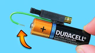 Practical Invention from used 1.5V battery that you shouldn't throw away!! | great idea