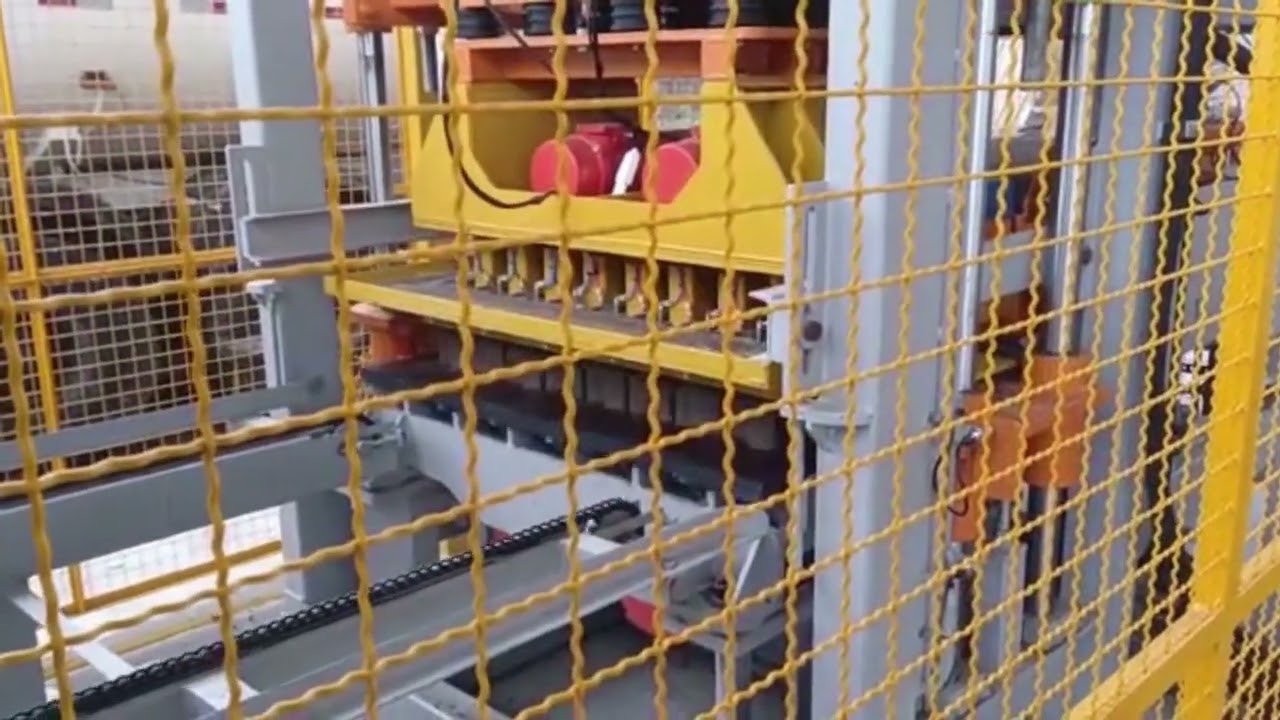 VIBRO PRENSA HZ-08 - PRODUÇÃO DE PAVER