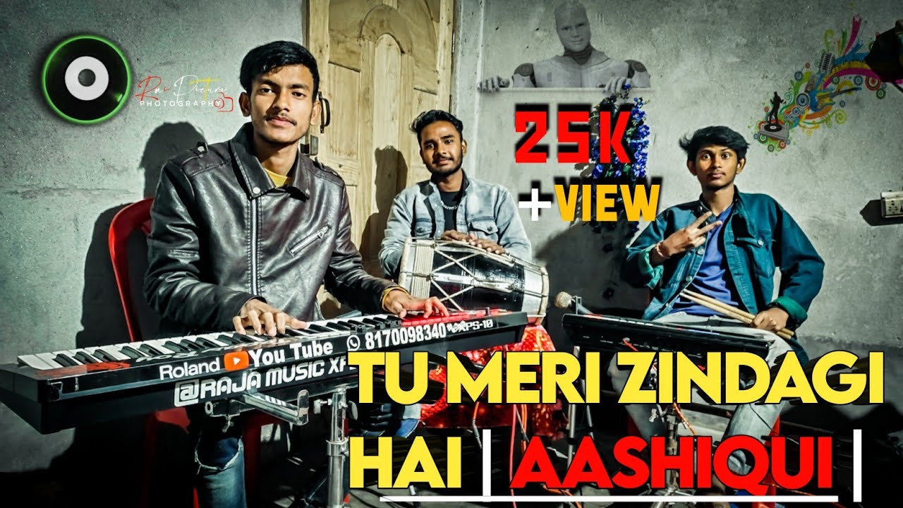 Tu Meri Zindagi Hai | Aashiqui | covar instrument (Raja music) Xps 10 #kumarsanu @HarjeetSinghpappu