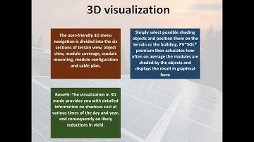 PVSOL (Flat Roof) Topic 4 - How to start 3D design