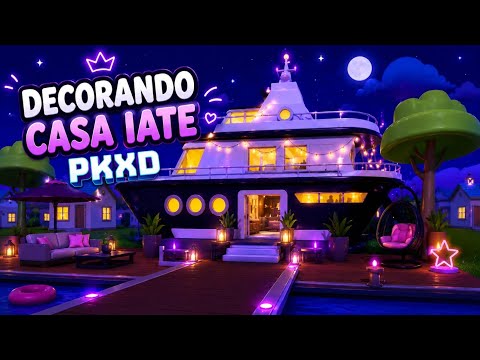 PK XD | Decorando casa iate | quarto de gravações #pkxd #pkxduniversd #pkxdgameplay #pkxdgamer