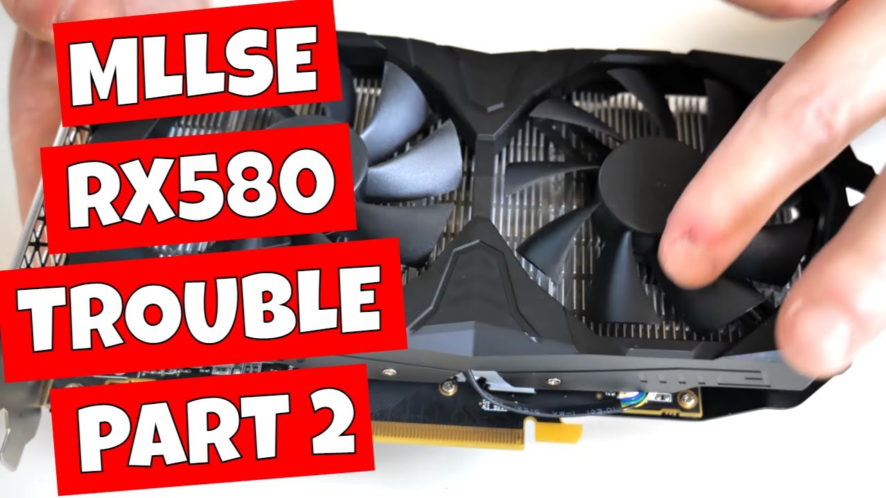 AsRock RX580 Phantom Gaming X OC Repair - YouTube
