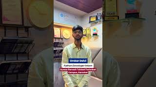 Seccured Job as a Python Developer Intern!
