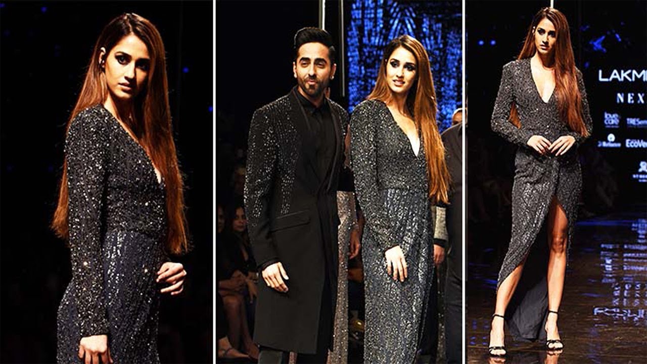 spring summer trends 2019 Disha Patani & Ayushmann Walk For Rohit Gandhi+Rahul Khanna Fall/Winter 2019/20 Lakme Fashion Week