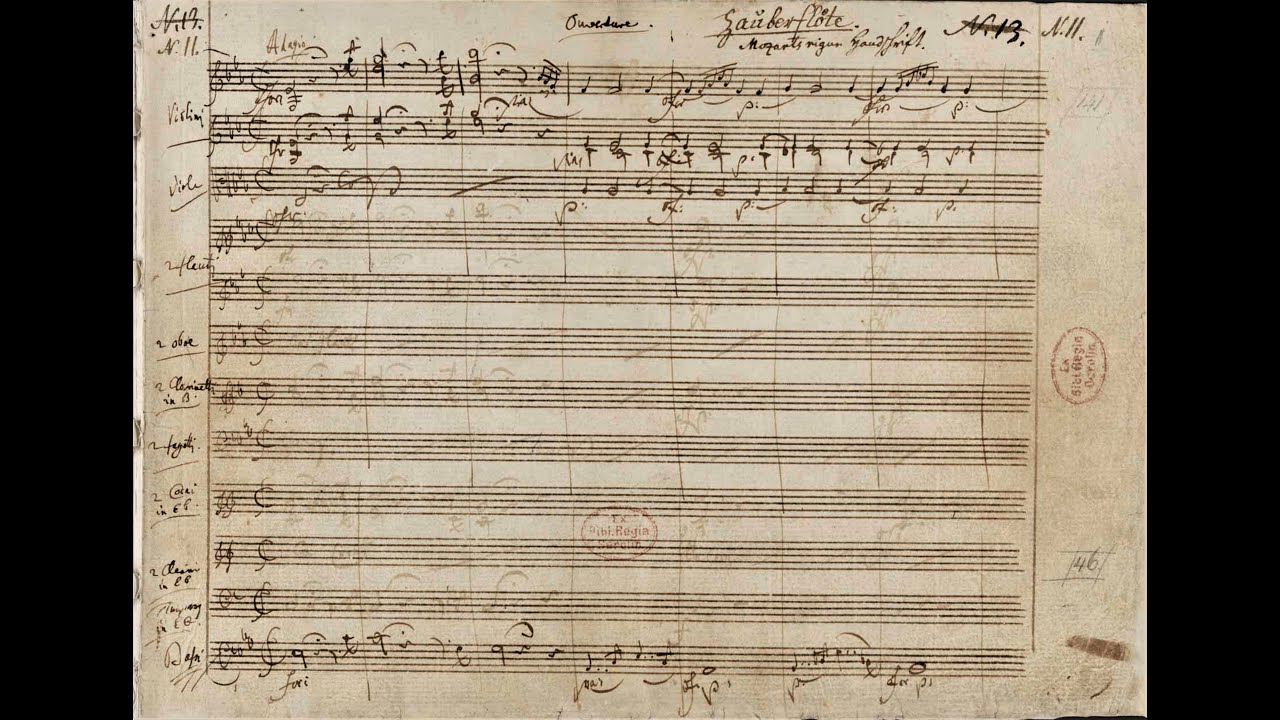 Mozart - Ouverture to Die Zauberflöte 'The Magic Flute', K.620