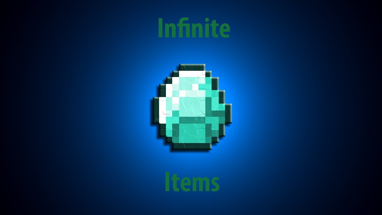 Minecraft infinite diamond/everything tutorial - YouTube