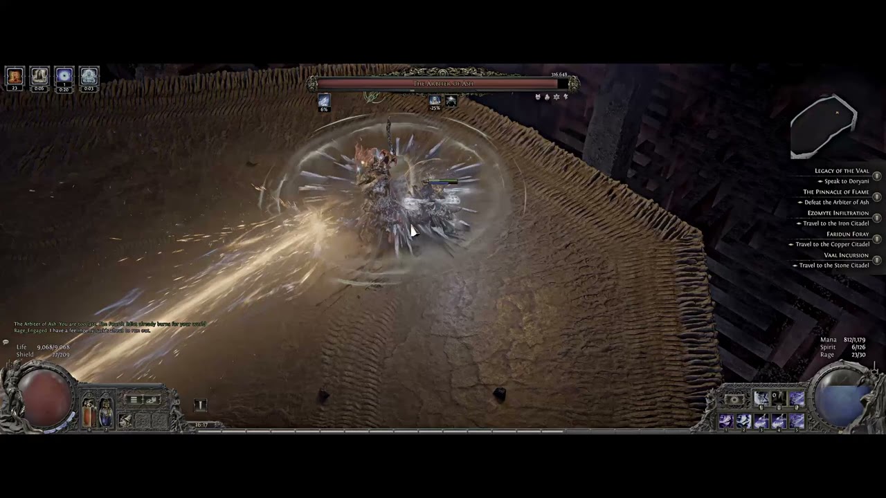 POE 2 - Uber Pinnacle Atlas Boss