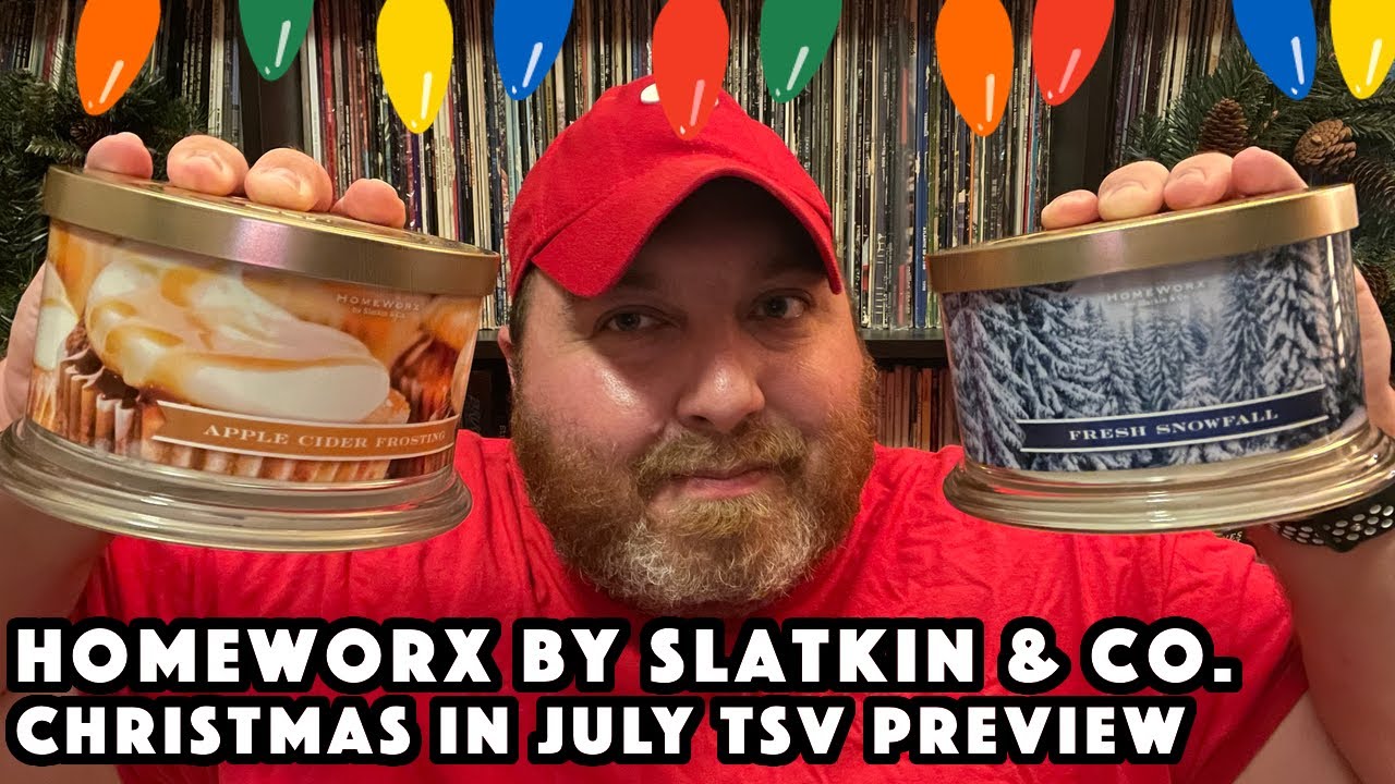 NEW Homeworx Christmas in July TSV Preview | 8 Total Fragrances | QVC