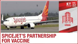 How will SpiceJet’s cargo service help in transportation of COVID vaccine? | Rahul Sharma to ET Now screenshot 1