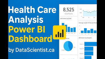 Health Care Analysis Power BI Dashboard | Step-by-Step Tutorial by DataScientist.ca