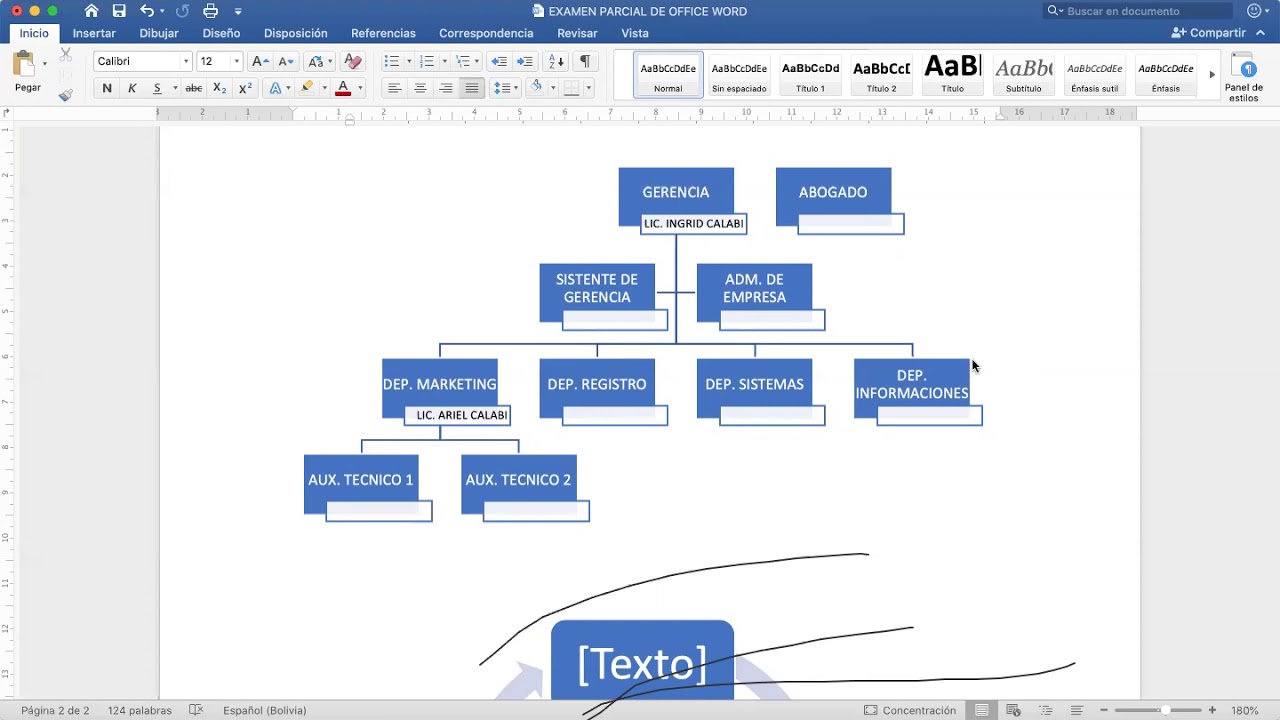 Tutorial De Word Crear Un Organigrama Smartart Doovi Images