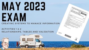 NEW! JUNE 2023 EXAM - BTEC Level 3 Database Exam Walk through (Part1) Tables, Relationships and more