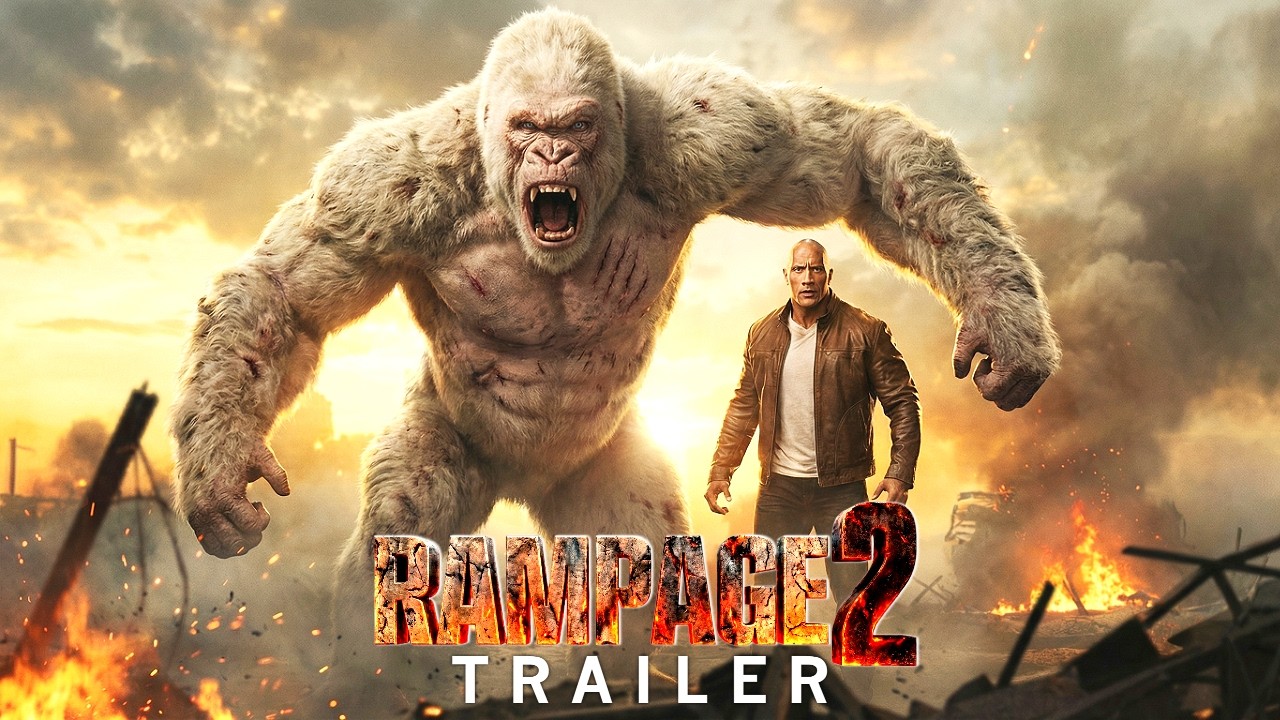 Первый трейлер фильма «Рэмпэйдж 2» (2026) — Дуэйн Джонсон, Энн Хэтэуэй, Мадс Миккельсен | Концепт...