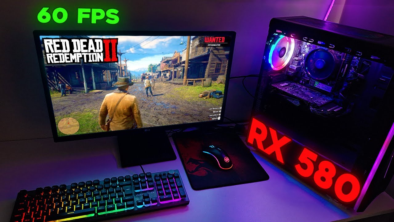 TESTANDO MINHA PLACA DE VÍDEO NOVA EM JOGOS PESADOS! - RX 580