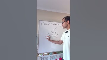 Positive derivative IMPLIES Increasing Function PROOF! #maths #calculus #proof #differentiation