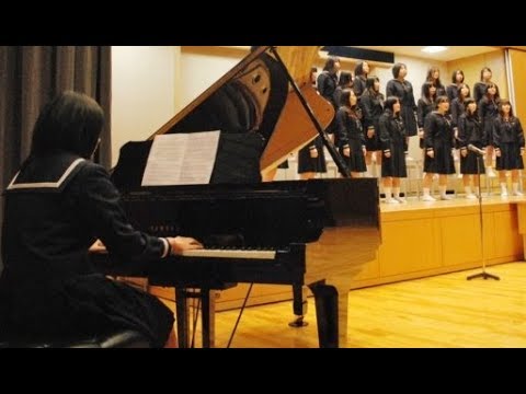 合唱曲　『COSMOS』　ﾋﾟｱﾉ伴奏　ｽﾛｰ80%　ﾋﾟｱﾉ解析