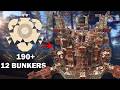 NEW META CIRCLE BASE for 190 ROCKETS with 12 BUNKERS - BEST Off/Online BASE - RUST Base Designs 2026